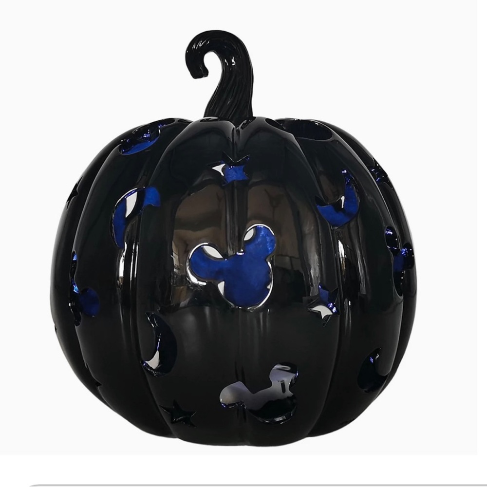 Disney's Mickey Mouse Faux black Pumpkin LED Table Decor